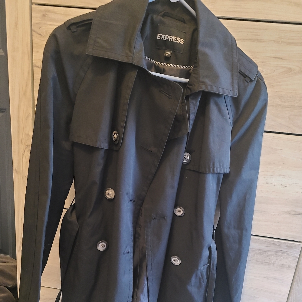 Express Rain Trench style jacket